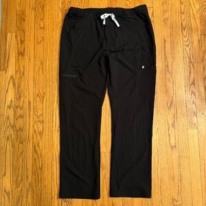FIGS Technical Collection Black Scrubs Pants Women’s Sz XXL Healthcare Nursing